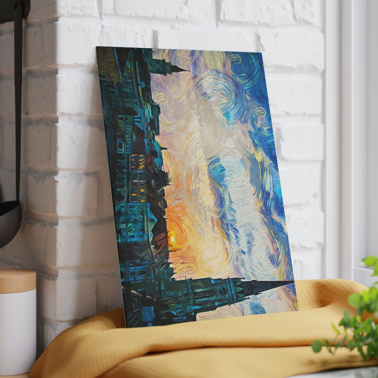 Novi Sad Glass Cutting Board / Novi Sad Staklena Daska za Sečenje