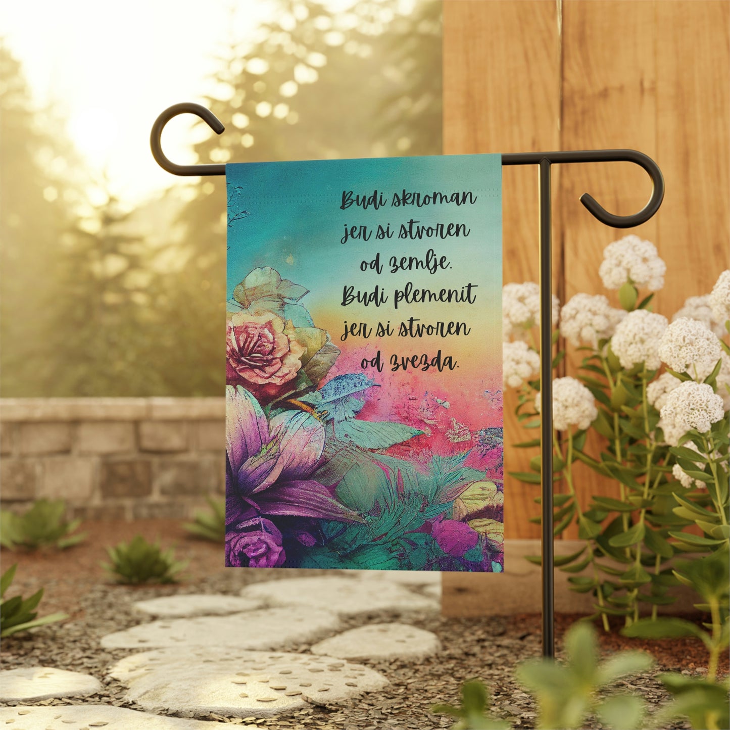 "Budi Plemenit" Garden & House Banner